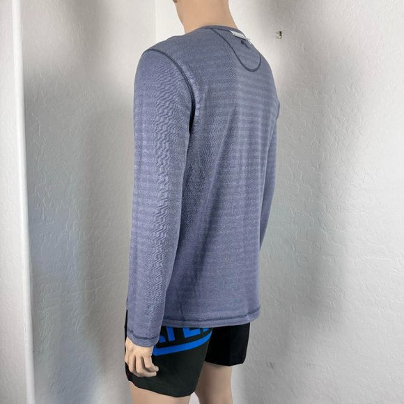 Tommy Bahama Reversible Striped Henley L/S Shirt Size M - Picture 12 of 14